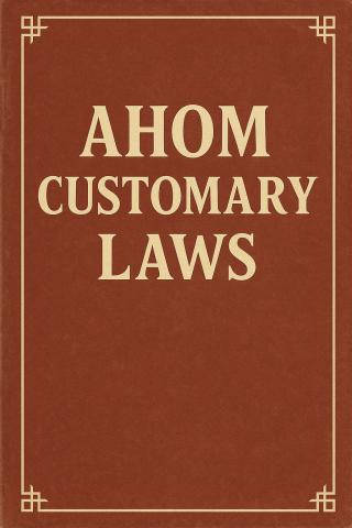 Ahom Customary laws