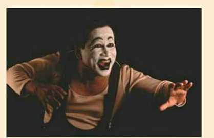Special documentation by  mime artiste Moinul Haque at New Delhi