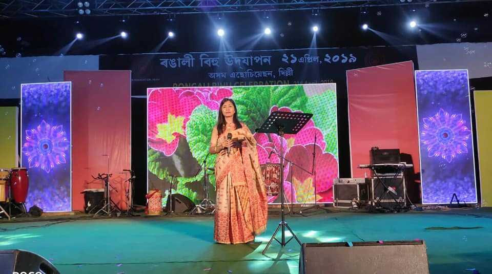 Rongali Bihu  Cultural Function held  by Assam Association, Delhi 