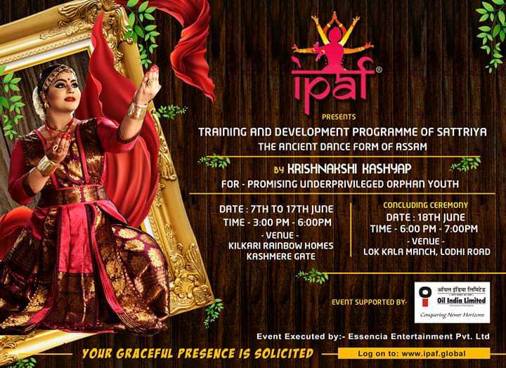 Closing Ceremony  of Sattriya Dance Training  in  Shelter Home for Girls