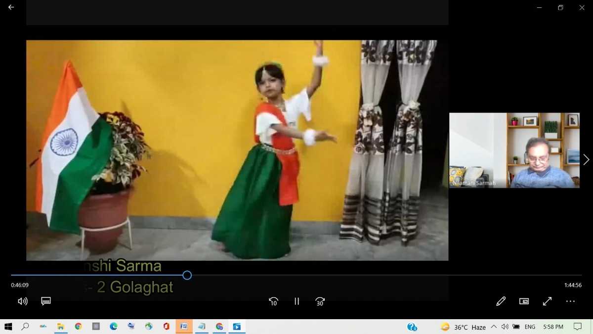 Patriotic Cultural Meet held at Delhi on 15th August 2021 by Assam Association Delhi 