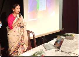Dr Mayuri Buragohain at AAD