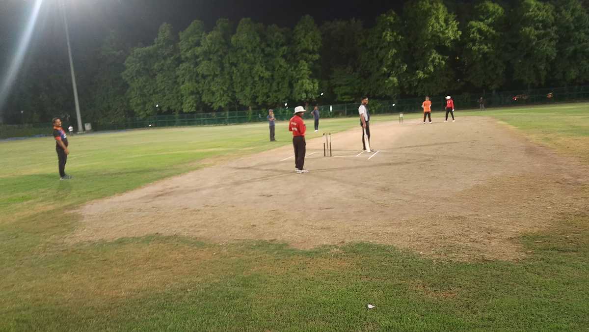 Cricketer  Talent Search  Camp organized at Delhi  by Dibyojit Dutta