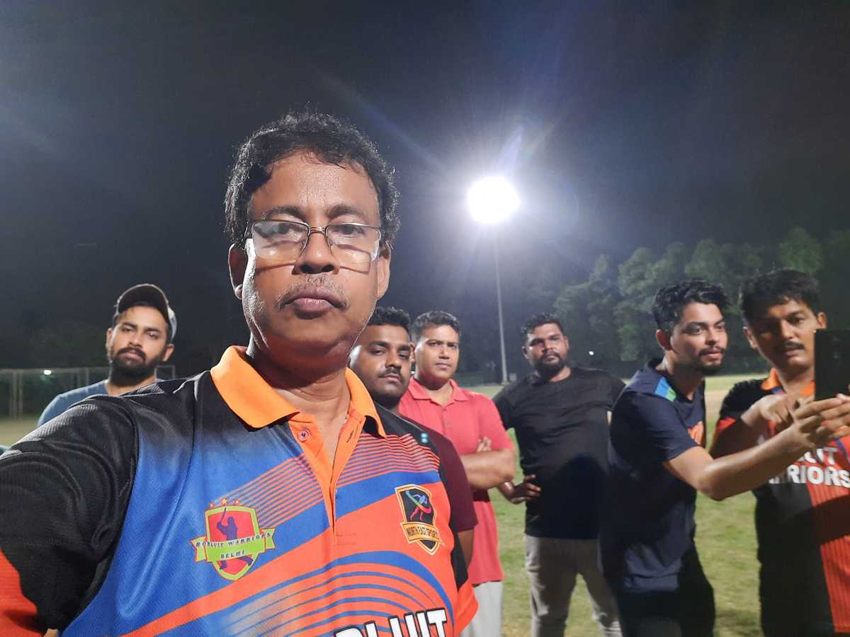 Cricketer  Talent Search  Camp organized at Delhi  by Dibyojit Dutta