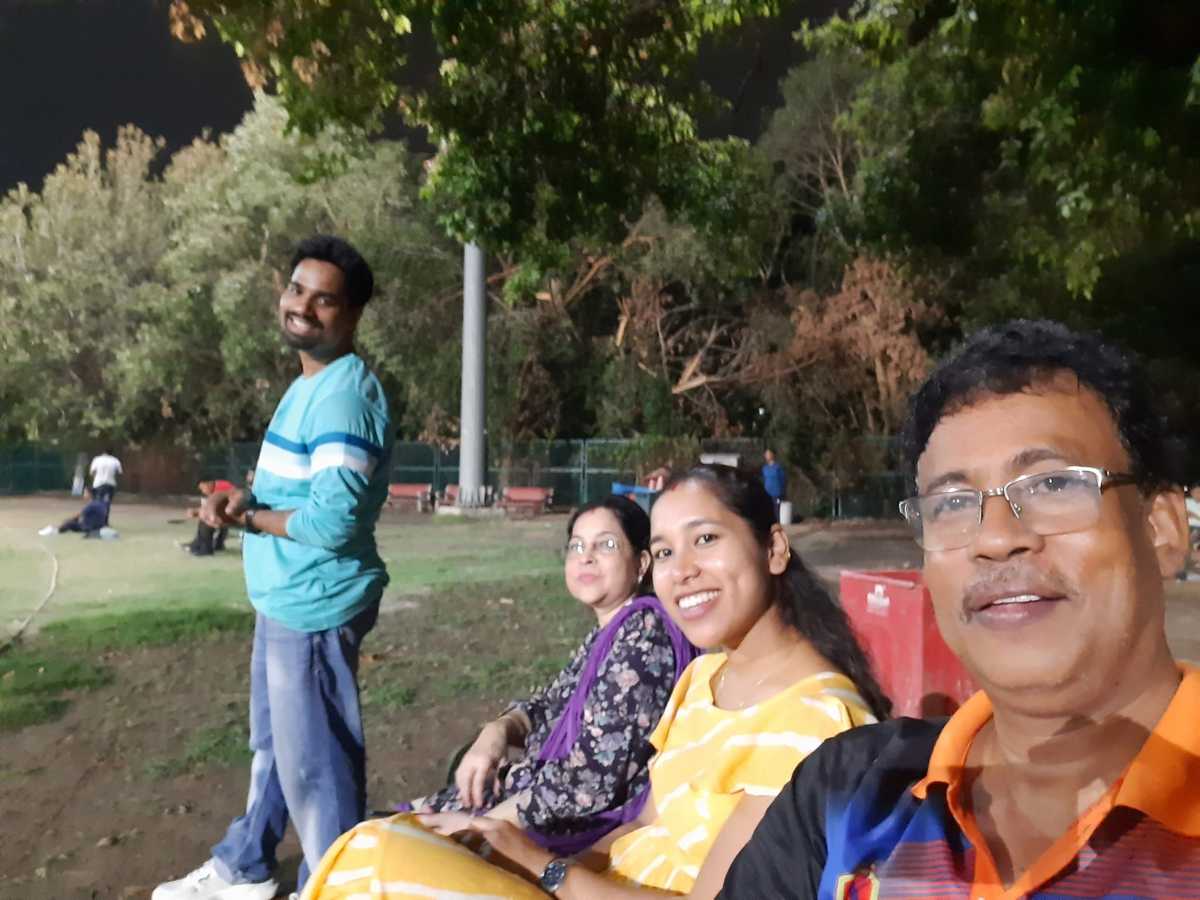 Cricketer  Talent Search  Camp organized at Delhi  by Dibyojit Dutta