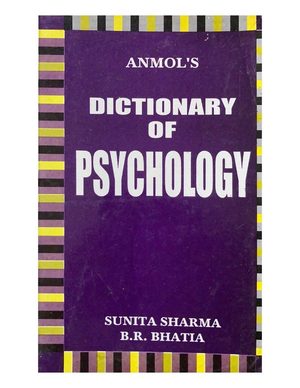 Dictionary of Psychology